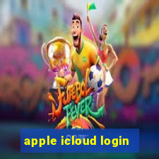 apple icloud login